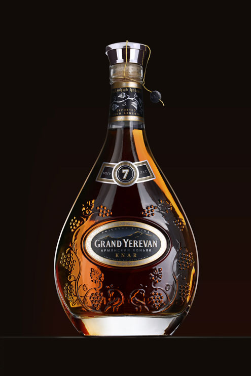 дизайн коньяка премиум сегмента grand yerevan