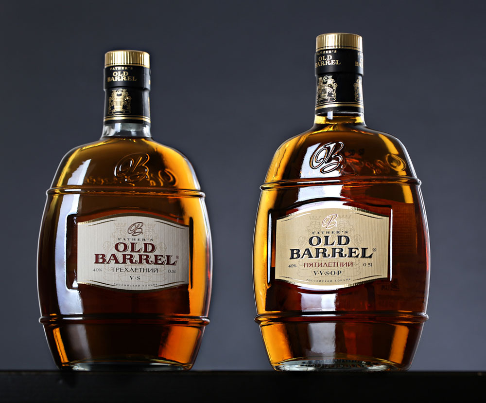 рестайлинг коньяка father’s old barrel