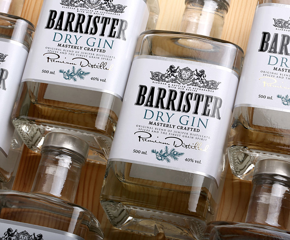 джин barrister – разработка торговой марки